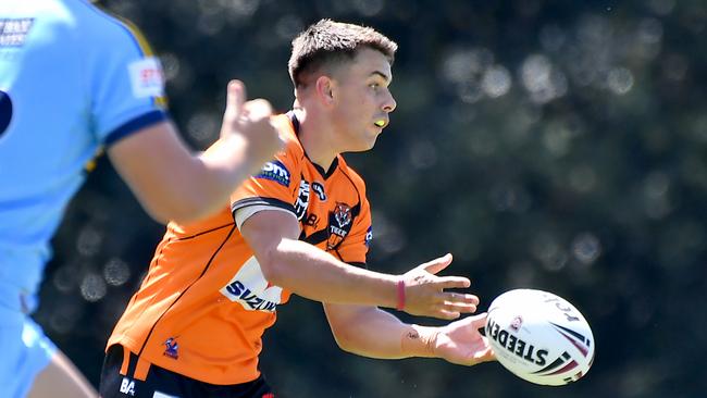 Meninga Cup under 18s between Norths and Brisbane Tigers Saturday February 18, 2022. Picture, John Gass