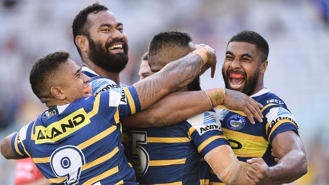 Parramatta secured their first win of the season against Manly.