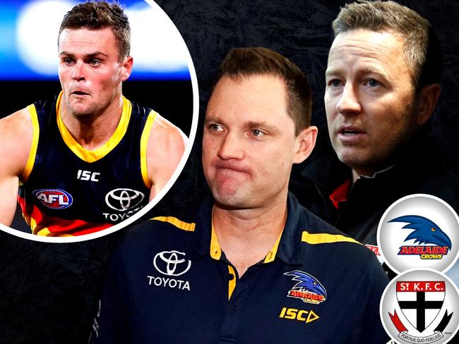 Crows and Saints at loggerheads over Brad Crouch.