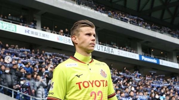 Mitch Langerak has been in record-breaking form for Nagoya Grampus.