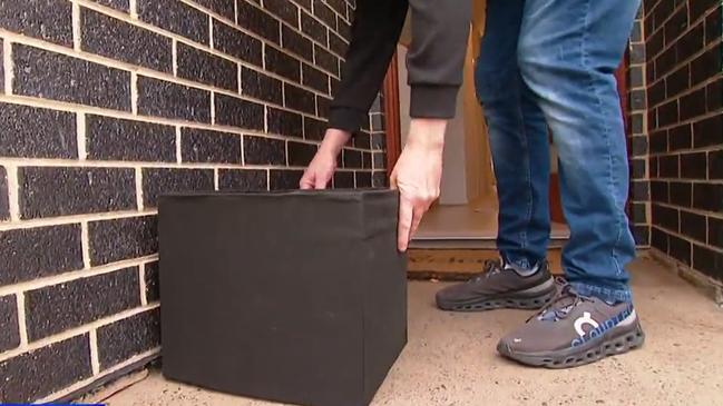 Items were returned to Mr Dawe in a small box after he contacted the guests, but he says there was still thousands of dollars worth of belongings still missing. Picture: 9 News Adelaide.