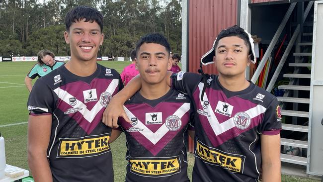 Members of the Marsden SHS Langer Reserves side.