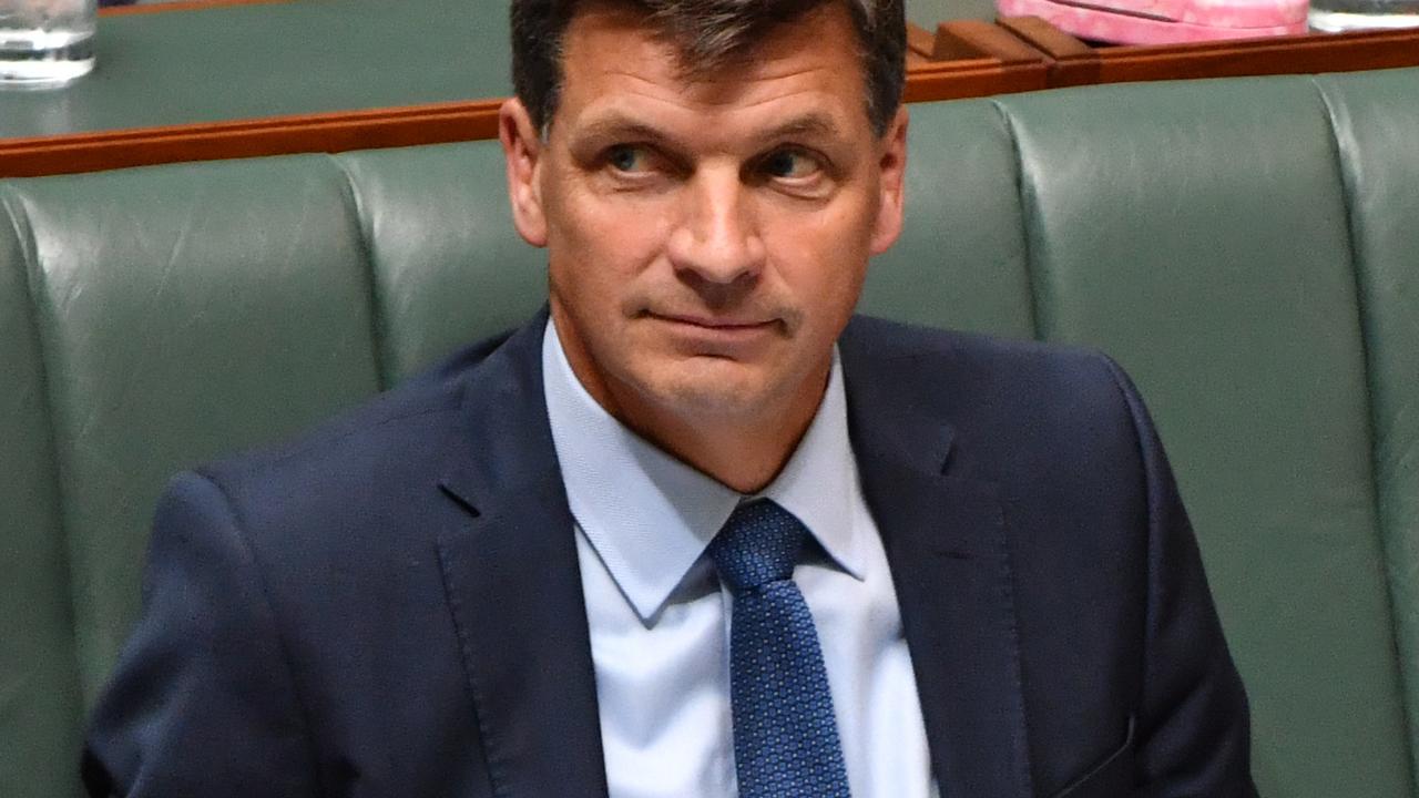 Minister for Energy Angus Taylor. Picture: AAP/Mick Tsikas