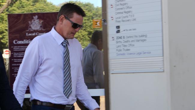 Former NT Police Sergeant Neil Mellon will return to court in Darwin for sentencing on Tuesday afternoon. Picture: Jason Walls