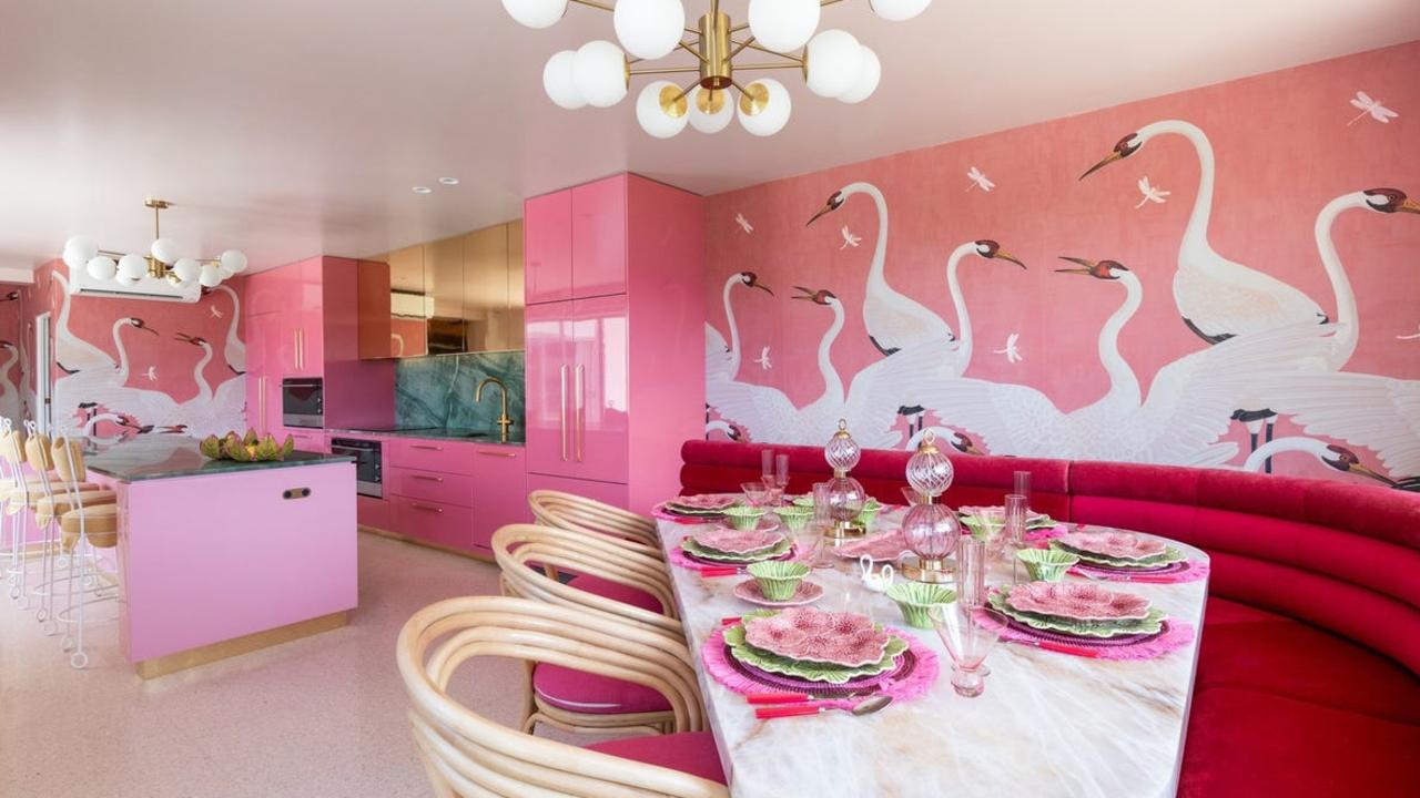 104 Iluka Rd, Palm Beach is inspired by the blockbuster Barbie movie starring Australia’s Margot Robbie.