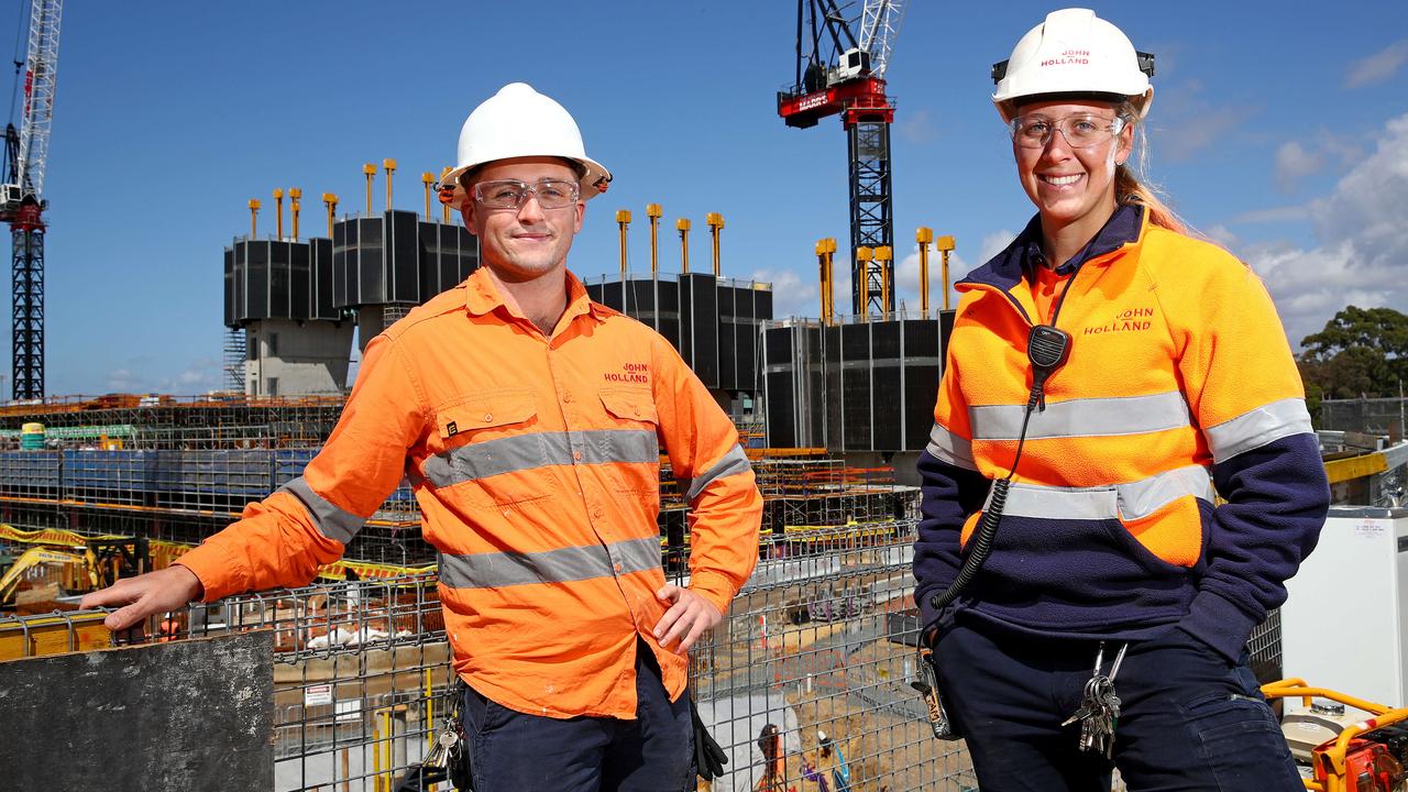 Construction Skills Queensland has free additional training available to any apprentice who wishes to improve their skills beyond the base requirements of their apprenticeship. Picture: Toby Zerna