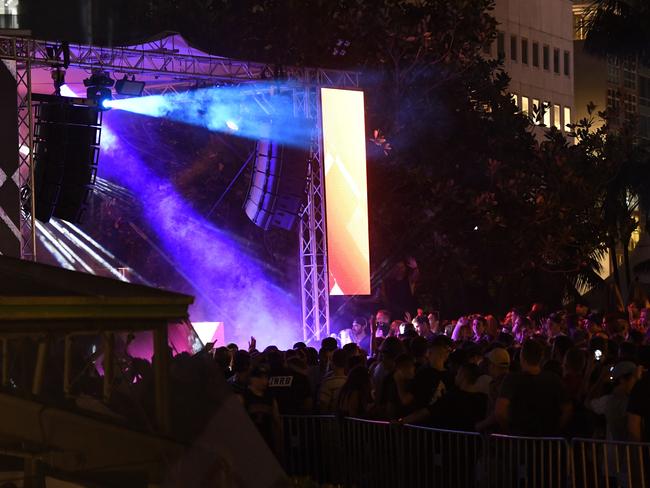 Saturday night at Greenwood Hotel in North Sydney. Picture: Gordon McComiskie