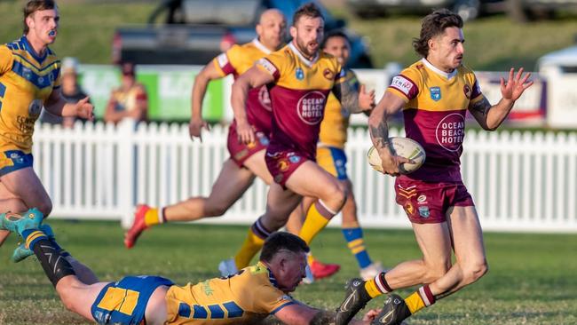 Shellharbour Sharks in action in 2022. Photo: JGRImages