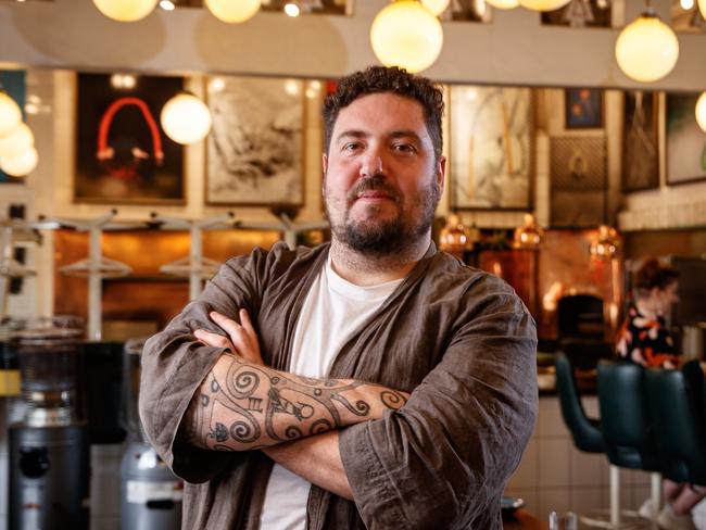 5/4/2019 Top Adelaide chef Duncan Welgemoed in his restaurant, Africola. Duncan has called out My Kitchen Rules star Andy Vignati for asking for a free dinner in exchange for social media exposure, declaring if â€œKaty Perry can pay for a mealâ€ so can the reality TV contestant. Picture MATT TURNER.