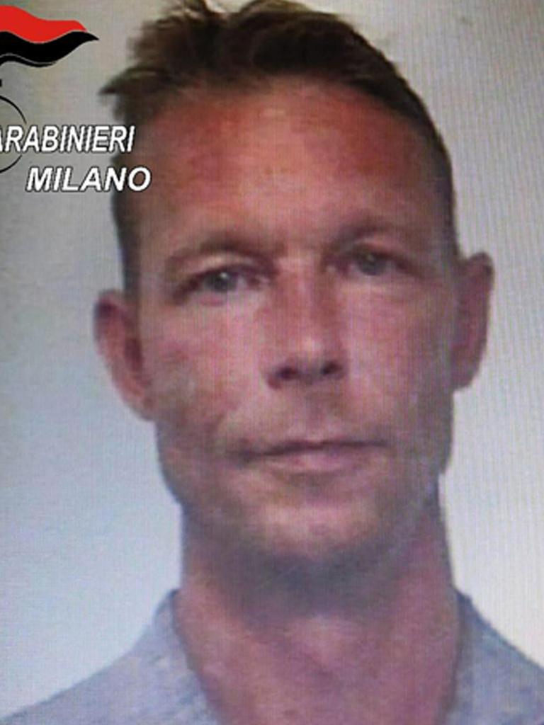 Key suspect Christian Brueckner. Picture: Handout / ITALIAN CARABINIERI PRESS OFFICE / AFP