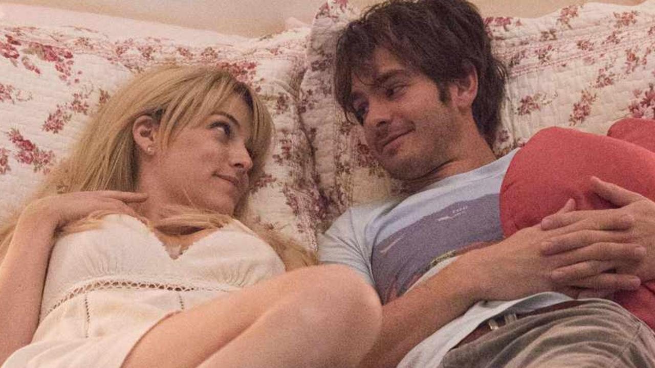 Riley Keough and Andrew Garfield star in the 018 movie Under the Silver Lake. Picture: A24