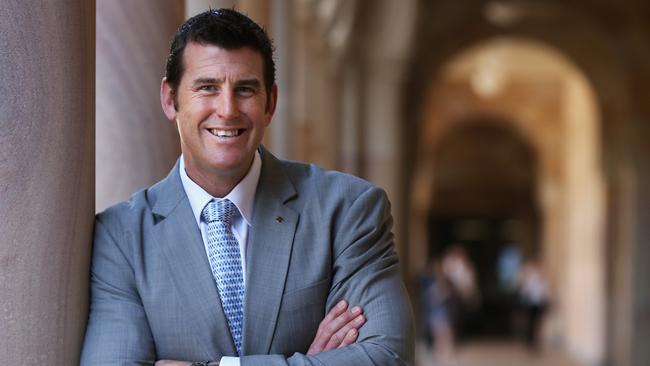 Mr Roberts-Smith in Brisbane after returning to civilian life.