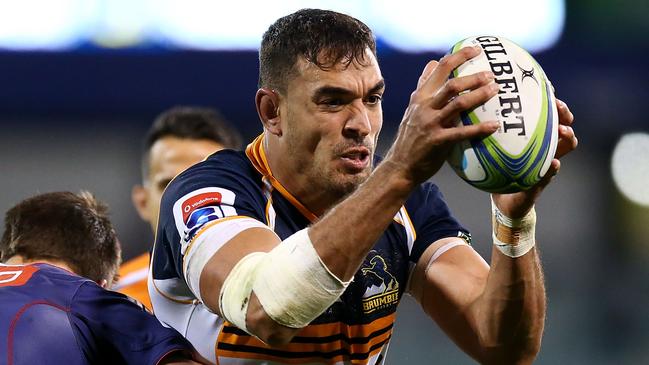 Rory Arnold in action for the Brumbies.