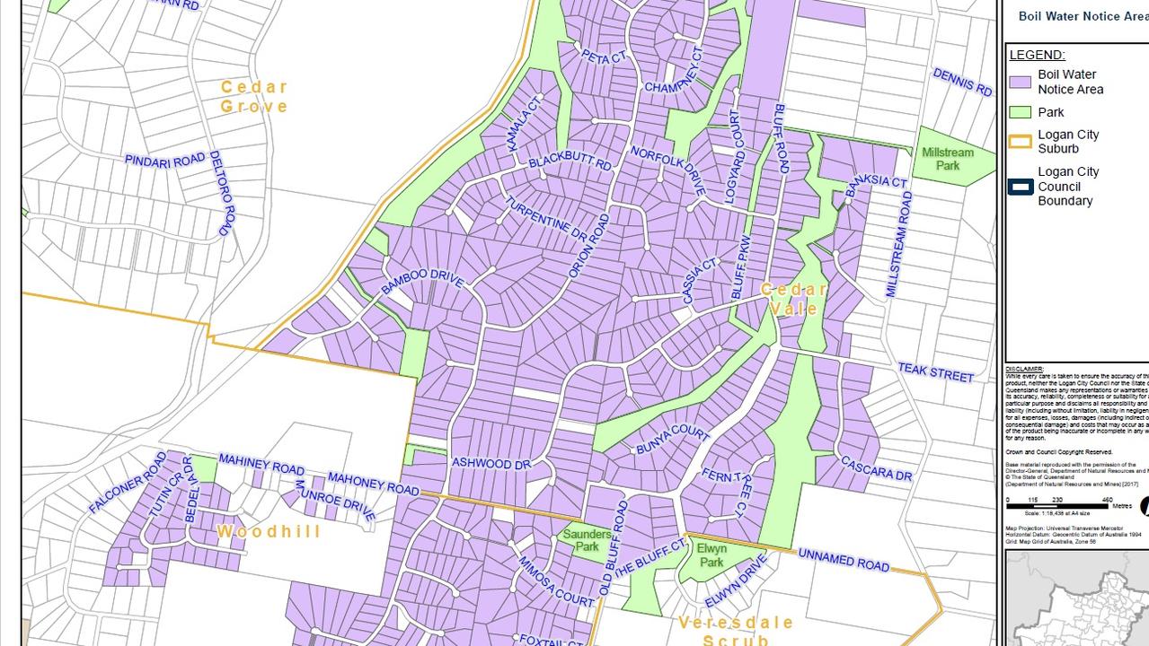 Map Of Logan Suburbs E. Coli Found In Parts Of Logan, Council Hands Out Free Water | The Courier  Mail