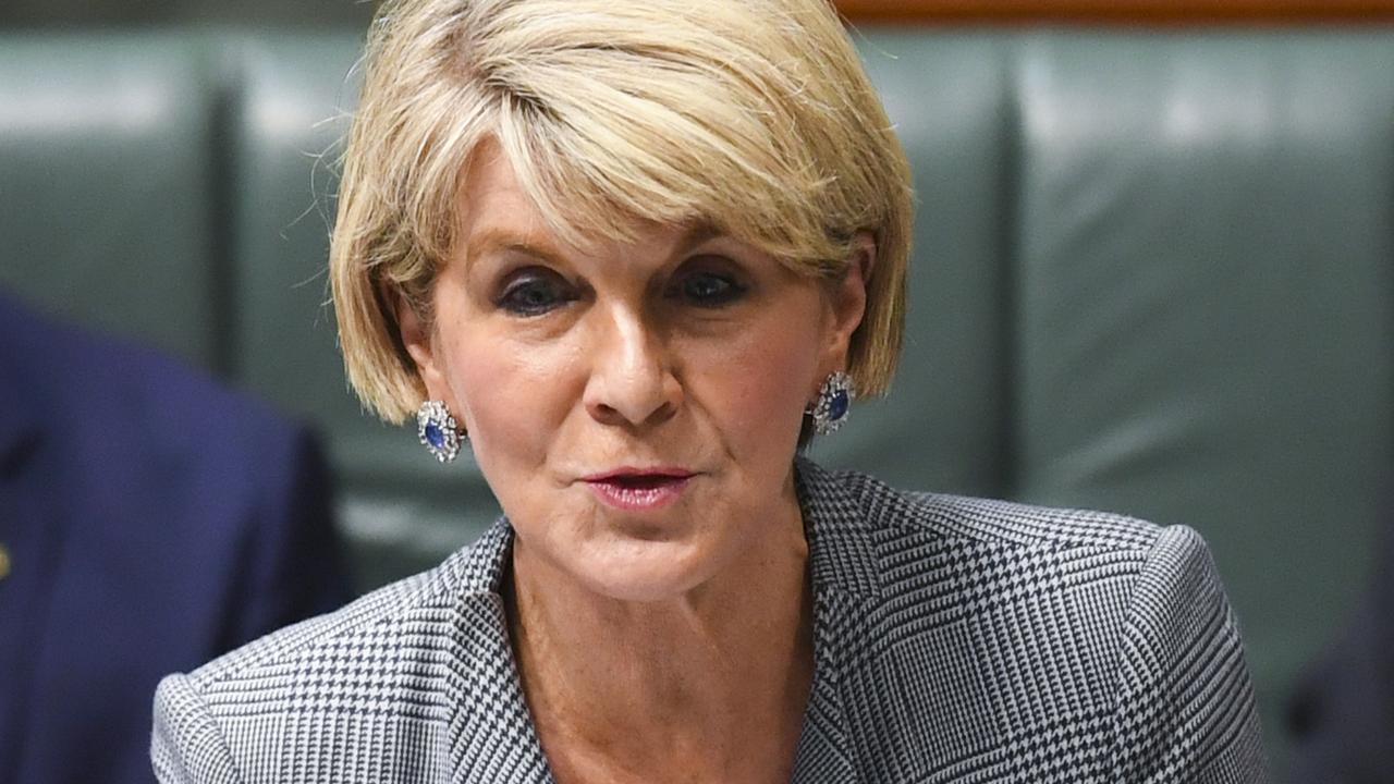 Australian Foreign Minister Julie Bishop was among the MPs who was sponsored by Huawei to visit the tech giant’s headquarters.