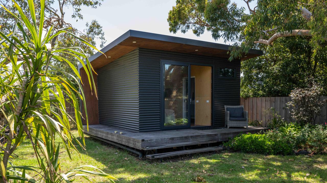 A contemporary granny flat in Torquay, Victoria. Picture: Brad Fleet.