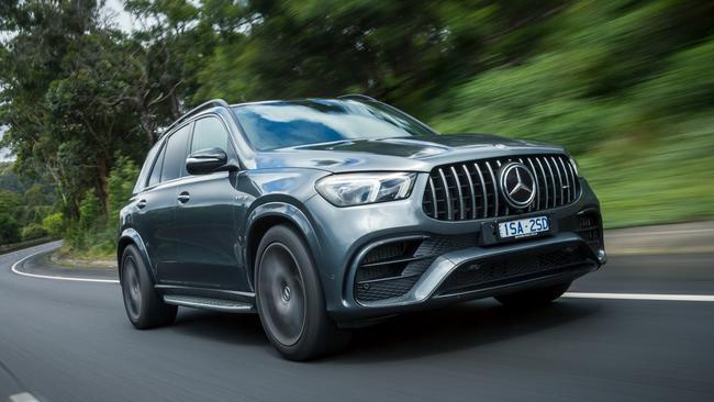 The Mercedes-AMG GLE 63 costs about $237,000.