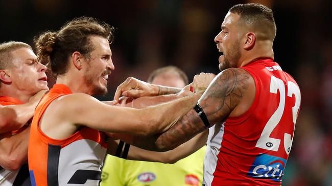 The reason behind this confrontation has been revealed. (Photo by Michael Willson/AFL Media/Getty Images)