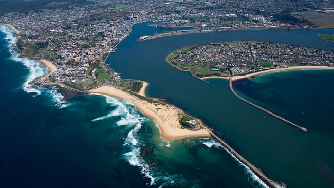 An aerial view of the Port of Newcastle. Picture: Supplied