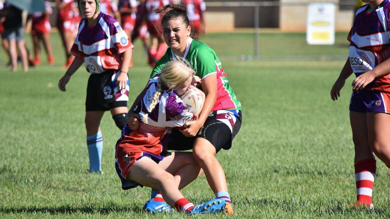 Gatton/Valleys v Southern Outback U17 girls. Adrian Vowles Cup 2020.