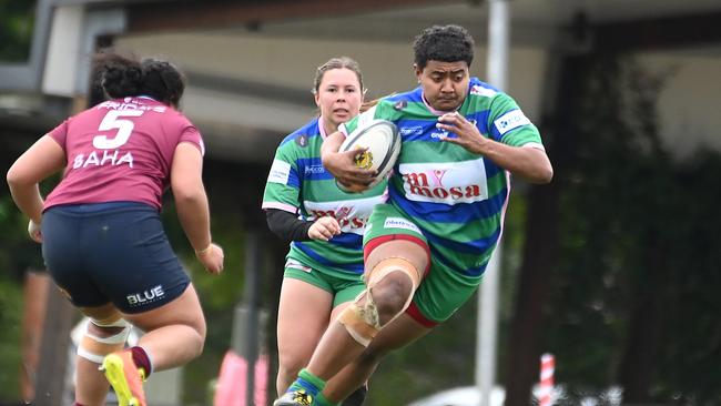 University of Qld v GPS in Womens Saturday June 22, 2024. Picture, John Gass