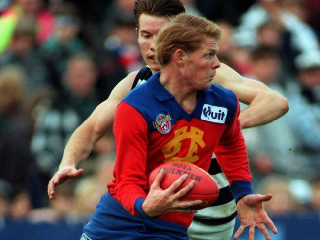 Fitzroy footballer Anthony Mellington in action.