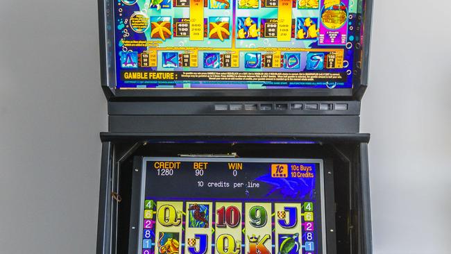 Pokie numbers on the Gold Coast are a key question at the heart of the debate around a Gold Coast tourism hub. Picture: Valeriu Campan