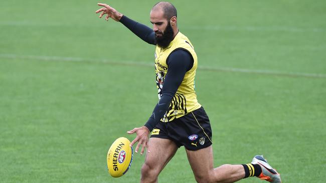 Bachar Houli has been in supreme form for Richmond this year. Picture: AAP Image/James Ross.