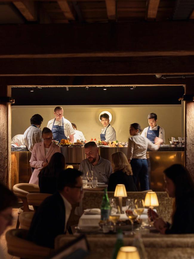 A look inside The Collective’s main restaurant space. Picture: Steven Woodburn