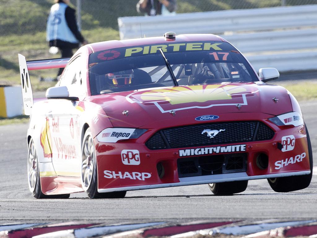 at Symmons Plains. PICTURE CHRIS KIDD