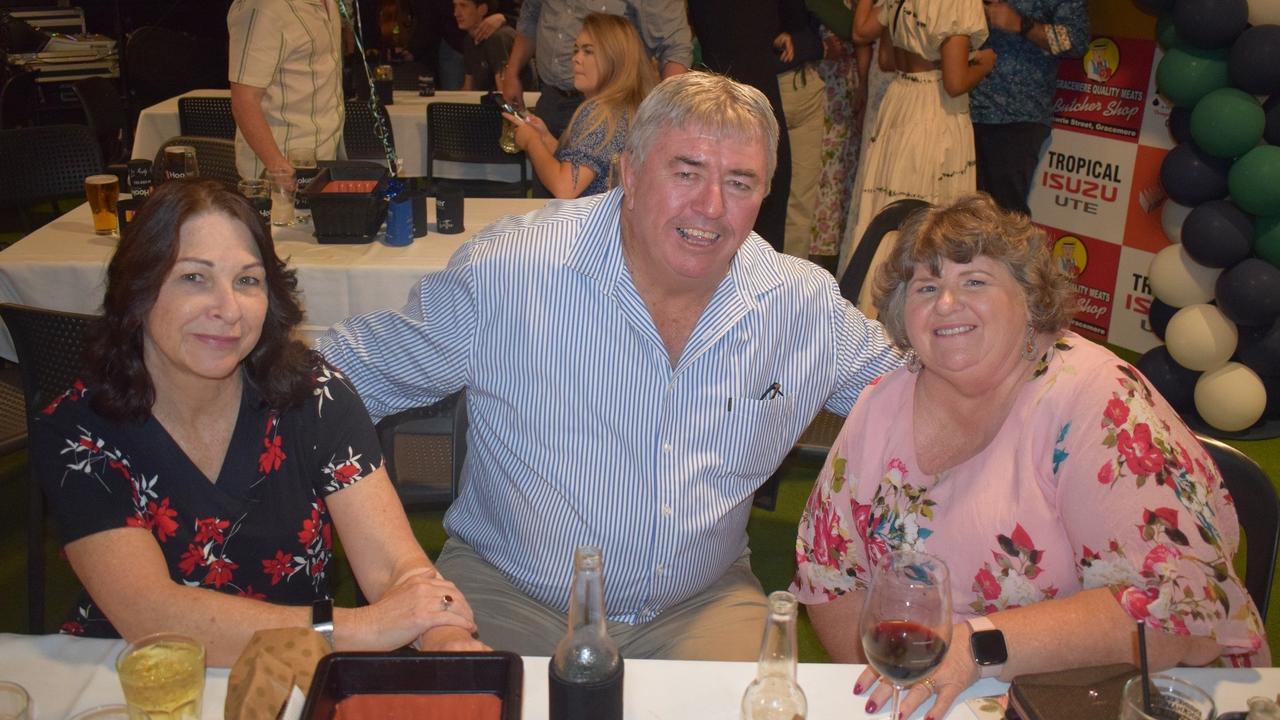 The Rockhampton Brothers Senior Rugby League Club’s 2022 executive committee - treasurer Doris Wheeler, chairman Brendon Hall and secretary Karen Chapman.