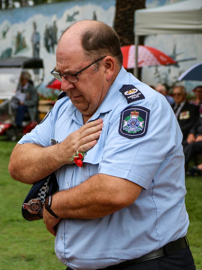 2021 Remembrance Day service in Kingaroy. Picture: Holly Cormack