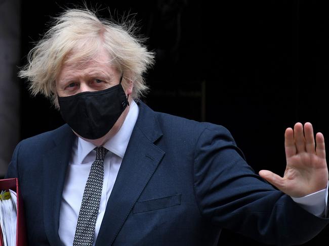 Britain’s Prime Minister Boris Johnson is proof that voters are forgiving of their leaders when they are afraid. Picture: Daniel Leal-Olivas/AFP