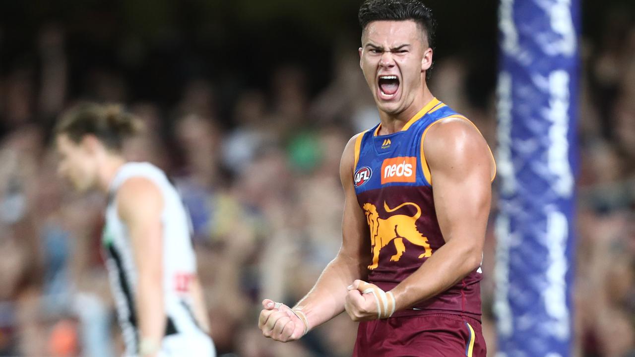 Rayner kicked 20 goals last season. Picture: Getty