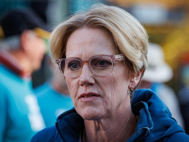 Zoe Daniels declared she had won, then refused to concede she had lost, and then lost while declaring she had actually won. Picture: NewsWire/Nadir Kinani