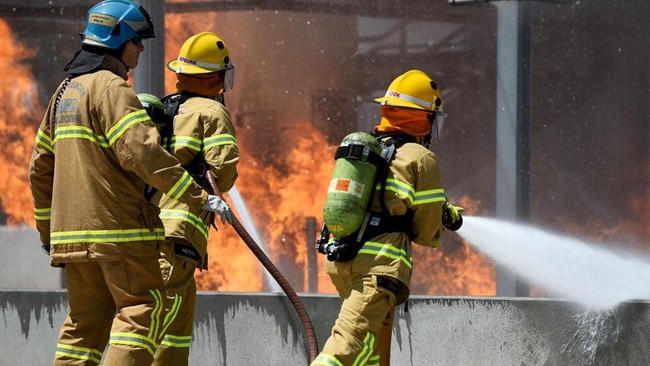 Crews battled a huge house fire in Mulgrave. Picture: Stock image