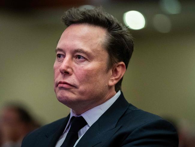 Mr Musk was also on the shortlist for Time’s Person of the Year. Picture: Allison Robbert/AFP