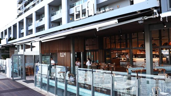 Ela Drink + Meze is a new waterfront restaurant at Cairns Harbour Lights, specializing in Mediterranean cuisine. Picture: Brendan Radke