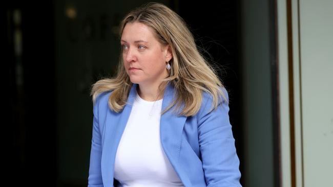 Sophie Holt outside court in July 2024. Picture: Damian Shaw