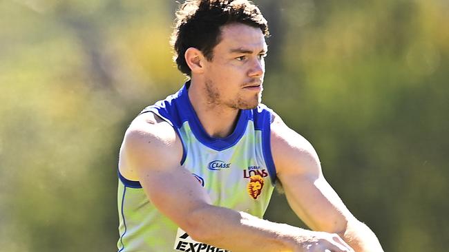 Lachie Neale plays in the last game of Round 16 on Wednesday. Picture: Albert Perez/Getty Images