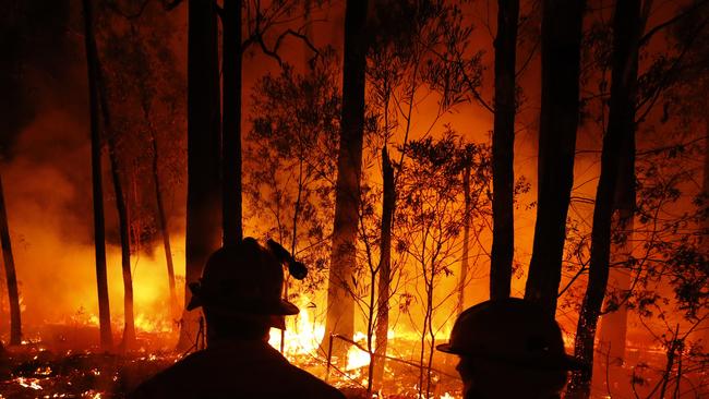 Firefighters have battled blazes all summer. Picture: Darrian Traynor/Getty.