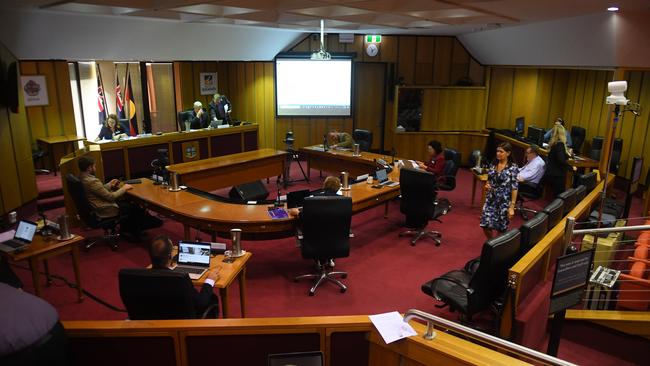 Ipswich City Council meeting.