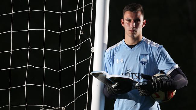 Young Sydney FC Academy player and goalie Adam Pavlesic will be sitting his school exams overseas withy the Joeys at the World Cup.