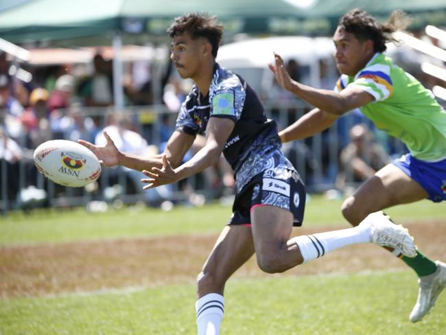 Koori Knockout - Day 4 Boys 17s GF La Perouse Panthers v Bundjalung Baygals Monday, 7 October 2024 Hereford St, Bathurst NSW 2795, Australia, Picture Warren Gannon Photography