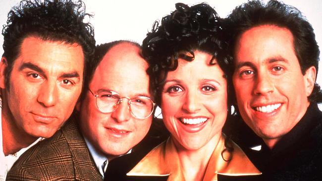 Cast of TV show Seinfeld.