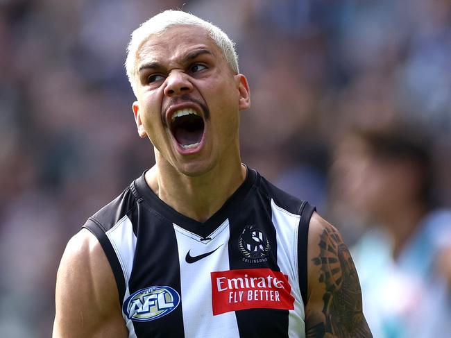 The Pies are on the march in 2024. Picture: Getty Images