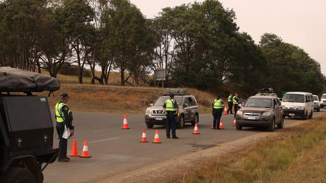 Tasmania Police target road safety. Picture: Stephanie Dalton