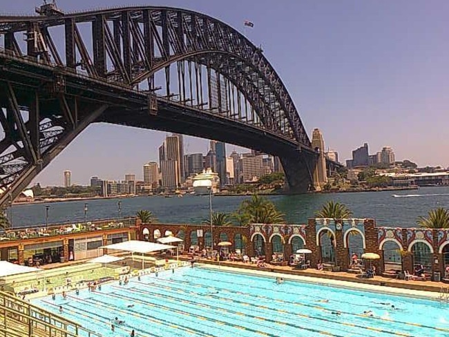 North Sydney Pool will host a huge pool party. Picture: Renaldo Saffioti