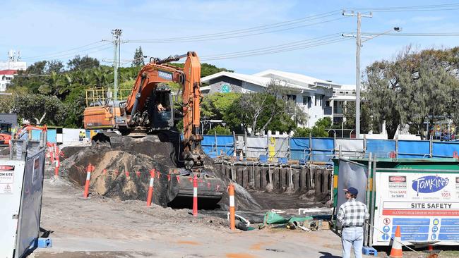 Sunshine Coast Council has proposed to change building heights at the northern end of Buddina Urban Village where a development company owns the majority of the blocks. Photo: Patrick Woods.