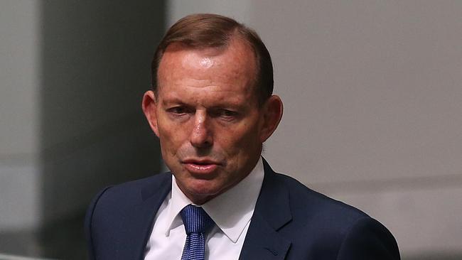 Tony Abbott has slammed the government’s in-­principle support for including international carbon credits in Australia’s energy policy. Picture: Kym Smith